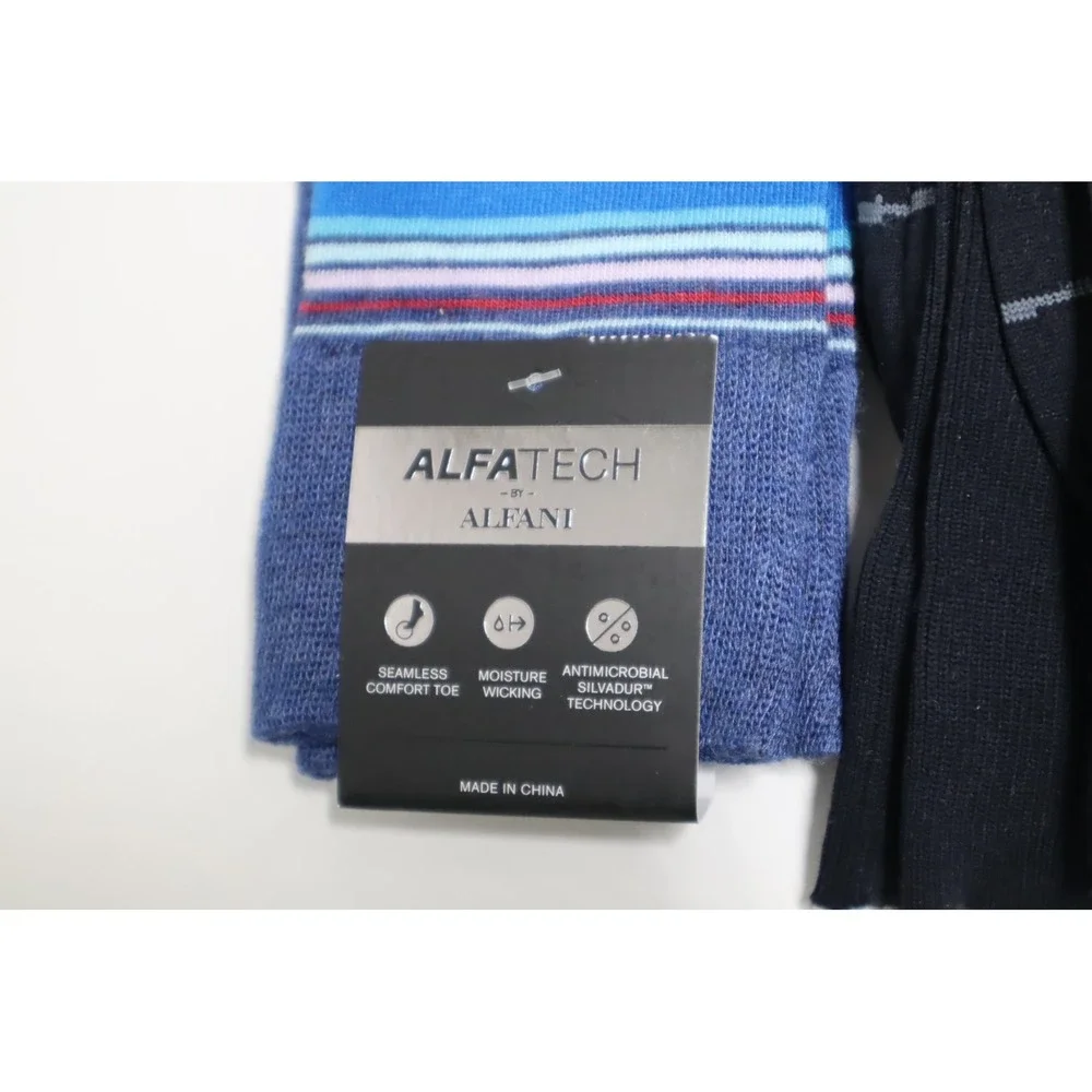 Gold Toe‎ Men's Dress Socks 3pack and 2 pairs of AlphaTech by Alfani Dress Socks